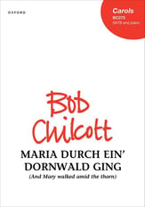 Maria durch ein' Dornwald ging SATB choral sheet music cover